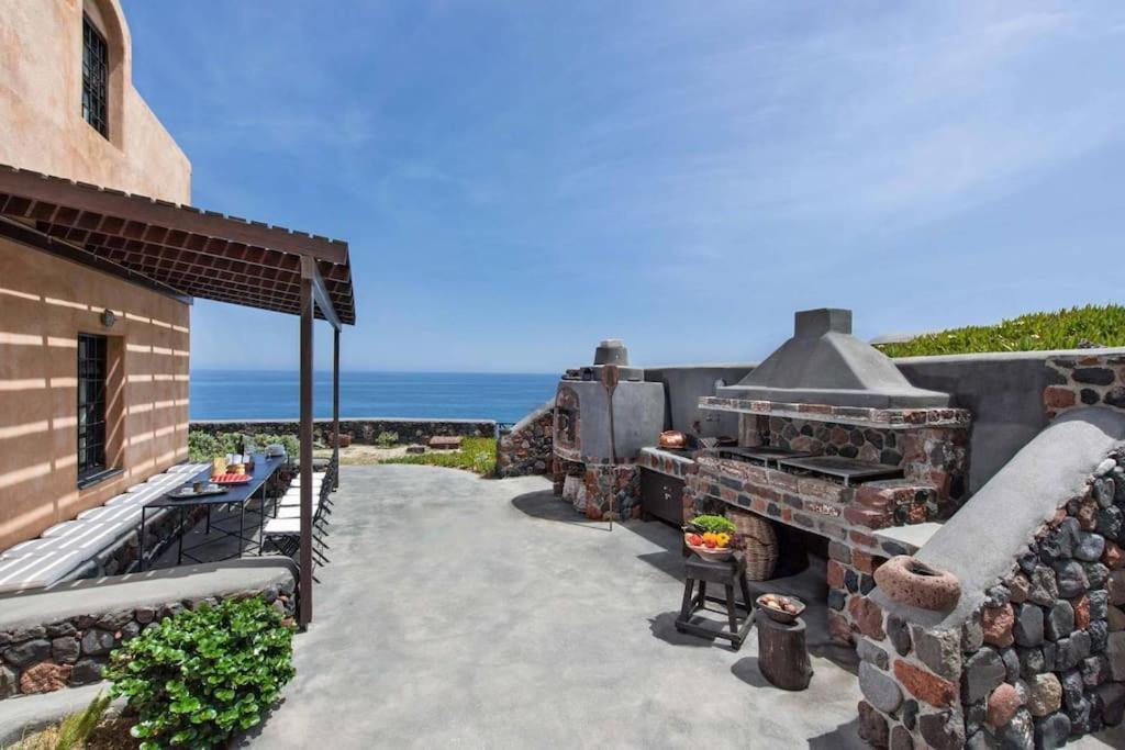 Ramni House: Private Villa With Pool By The Sea Иа Екстериор снимка